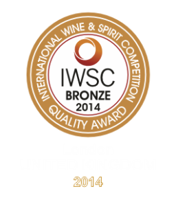 IWSC Bronze Award 2014